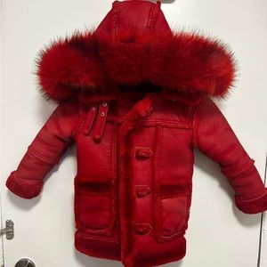 Red Jordan Craig Denali Kids Coat